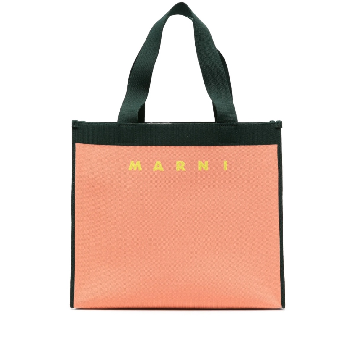logo-jacquard tote bag