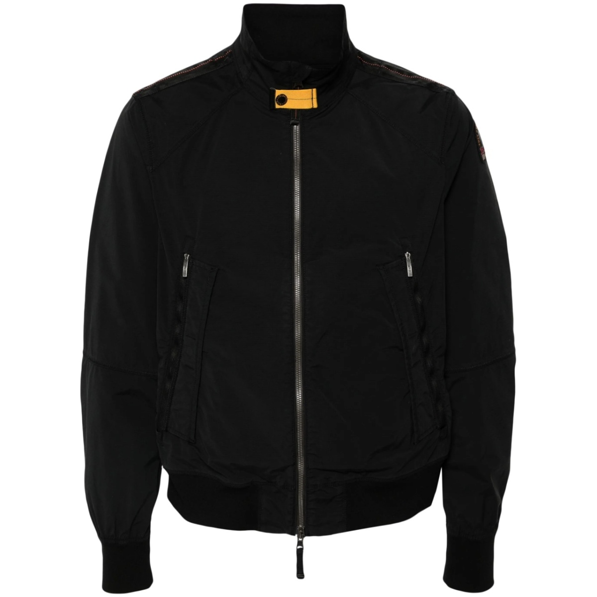 logo-patch bomber jacket