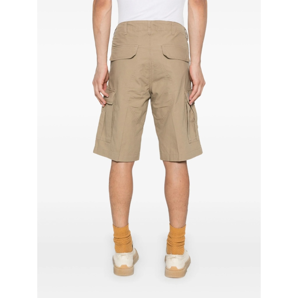 logo-patch cargo shorts - Img 8