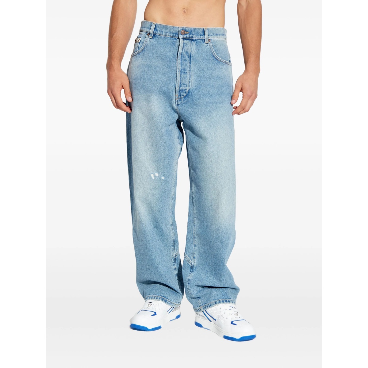 logo-patch jeans - Img 3