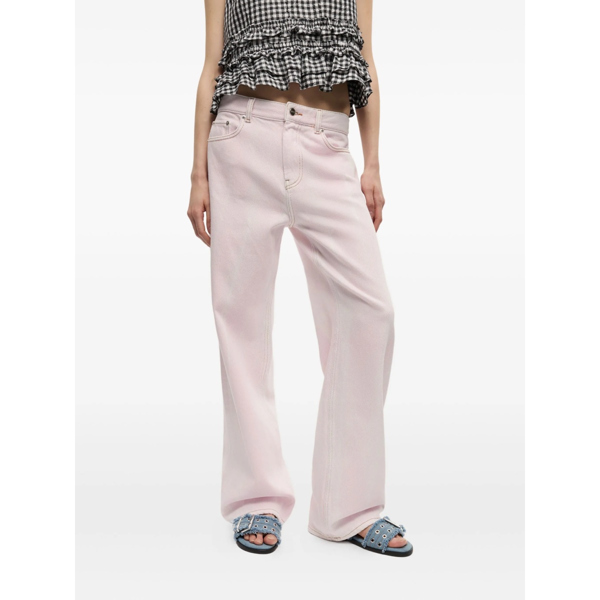logo-patch jeans - Img 3