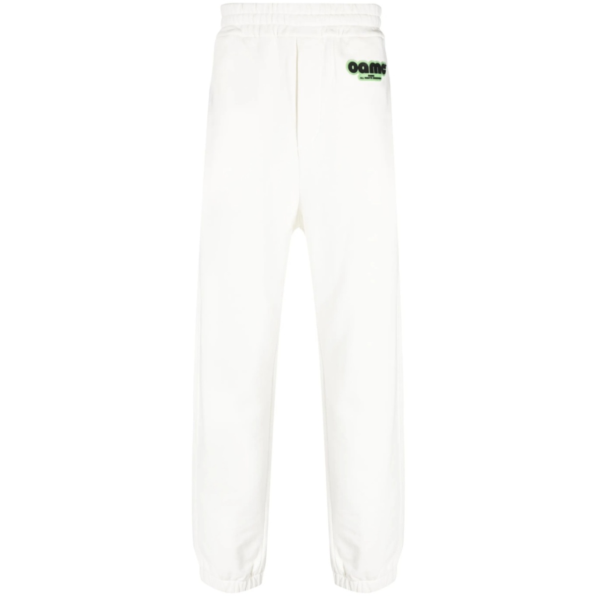 logo-patch jersey track pant