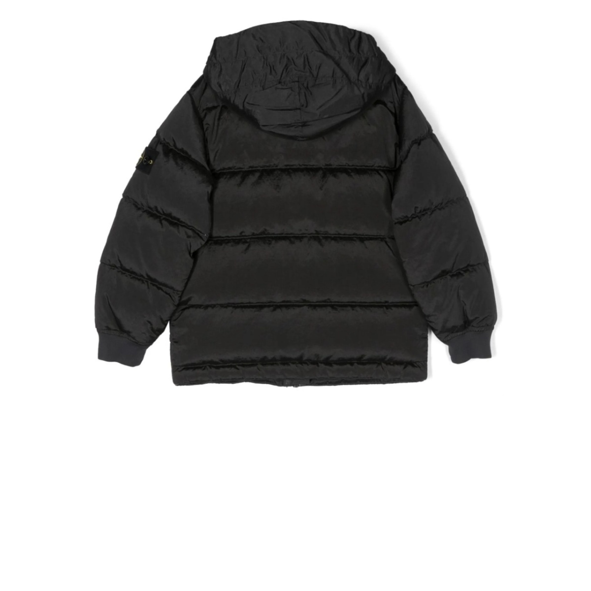 logo-patch puffer jacket - Img 2
