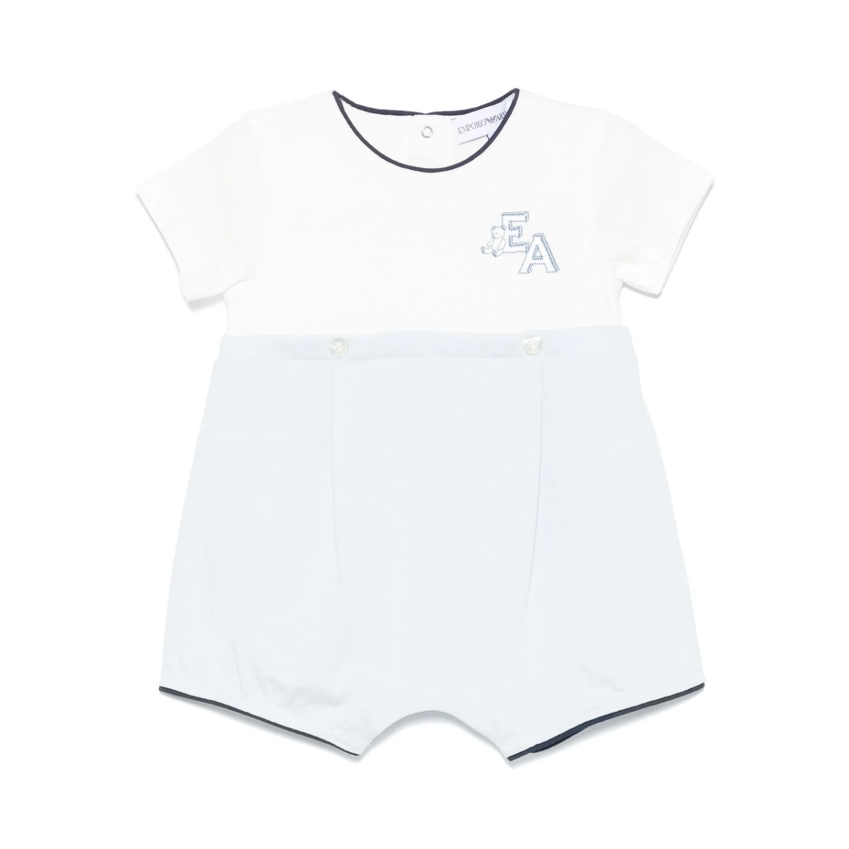 logo-patch shorties