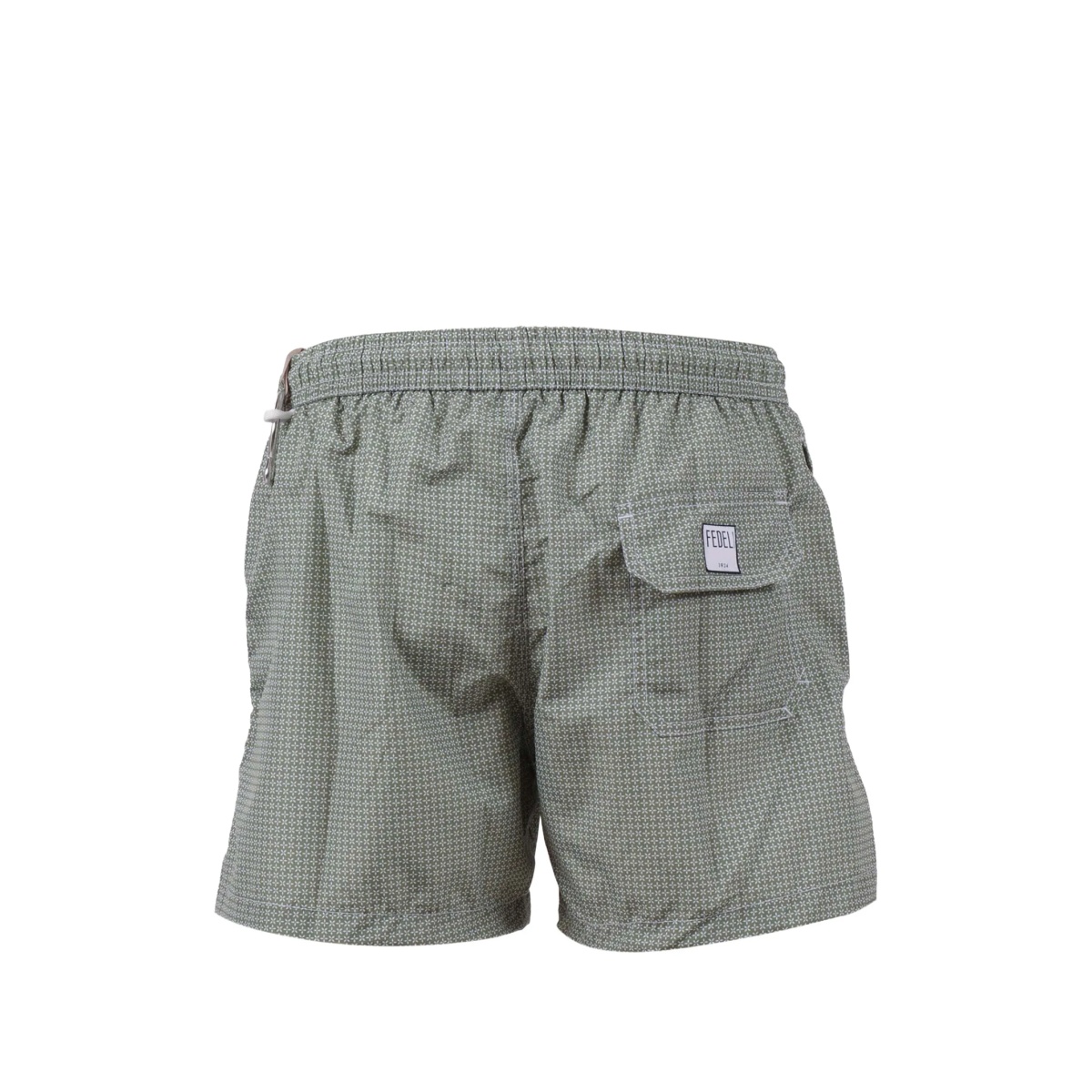 logo-patch swim shorts - Img 2