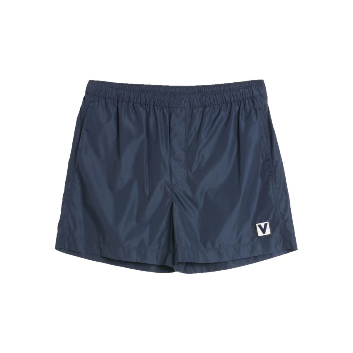 logo-patch swim shorts