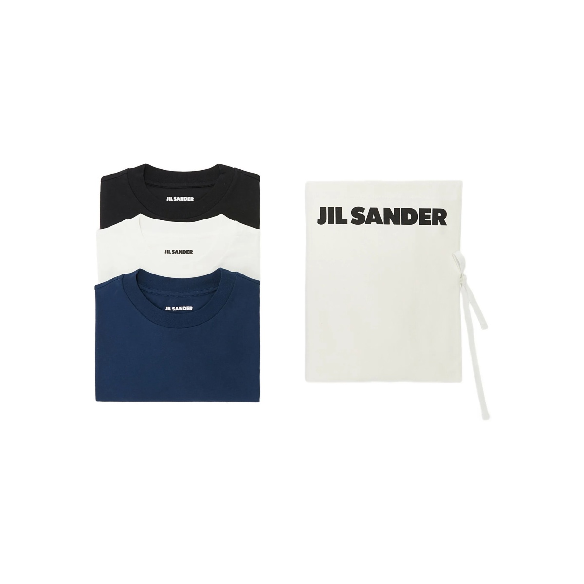 logo-patch T-shirt (pack of three)