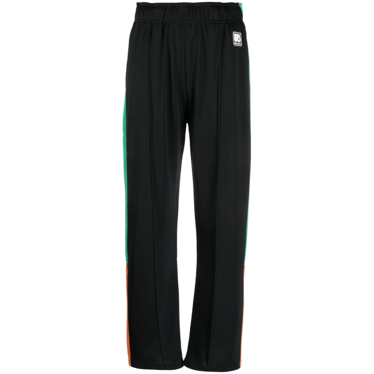 logo-patch track pants