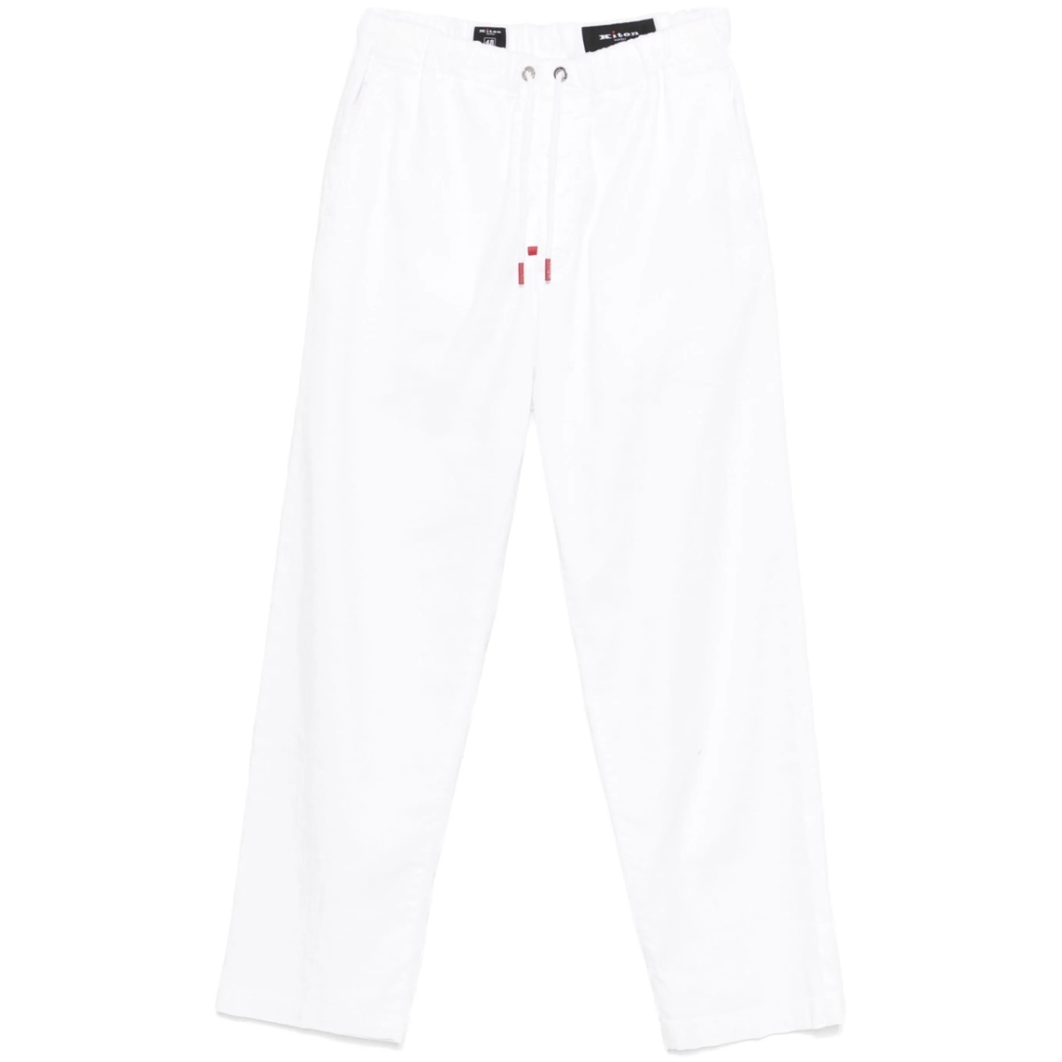 logo-patch trousers