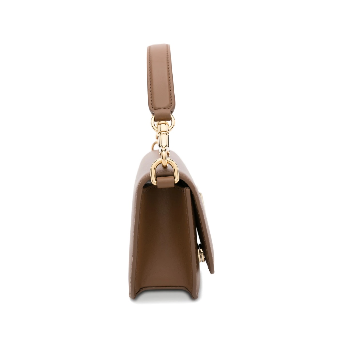 logo-plaque leather cross body bag - Img 4
