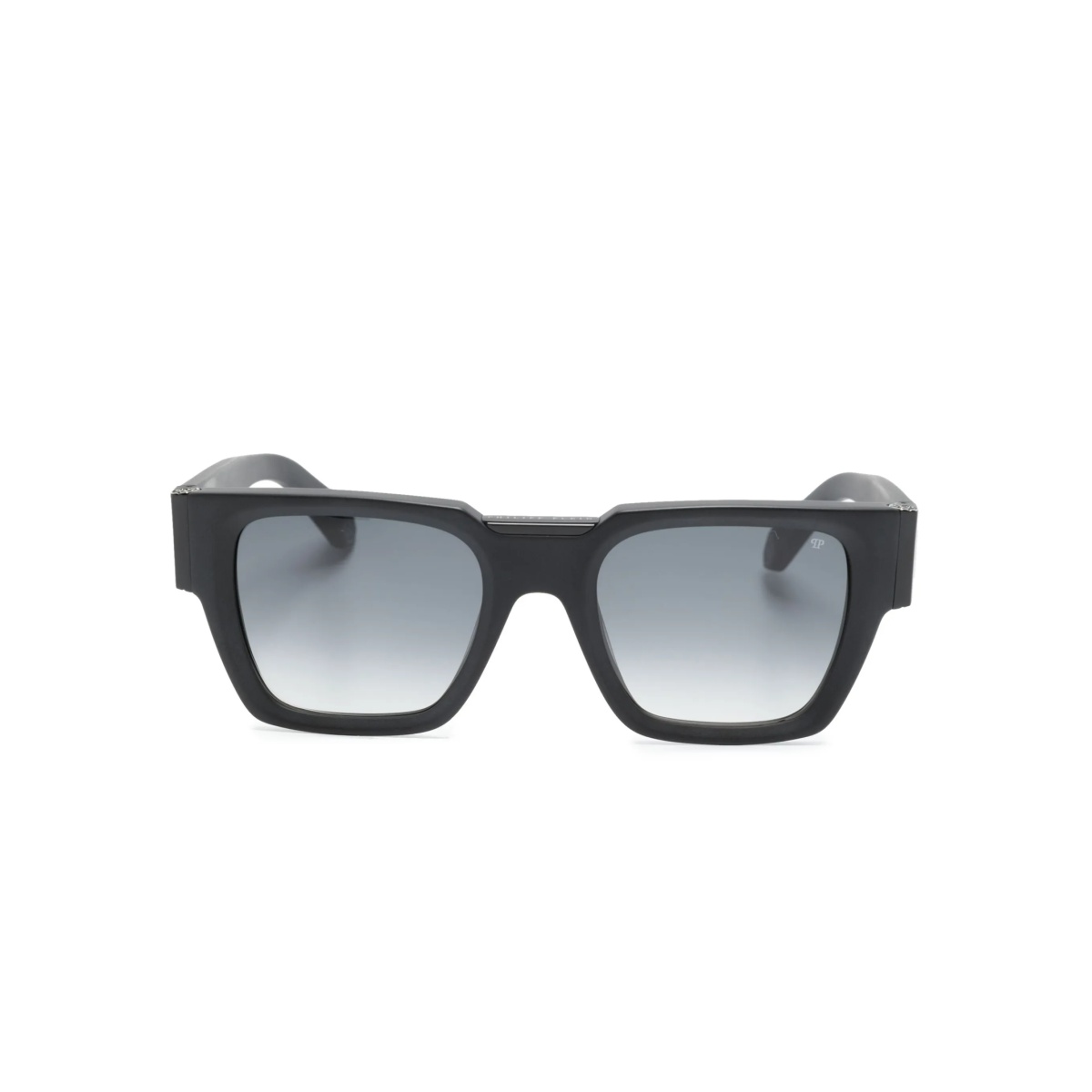 logo-plaque square-frame sunglasses