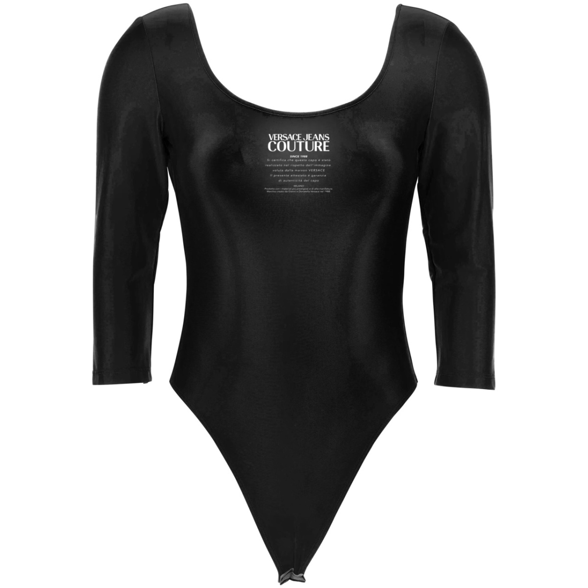 logo-print bodysuit