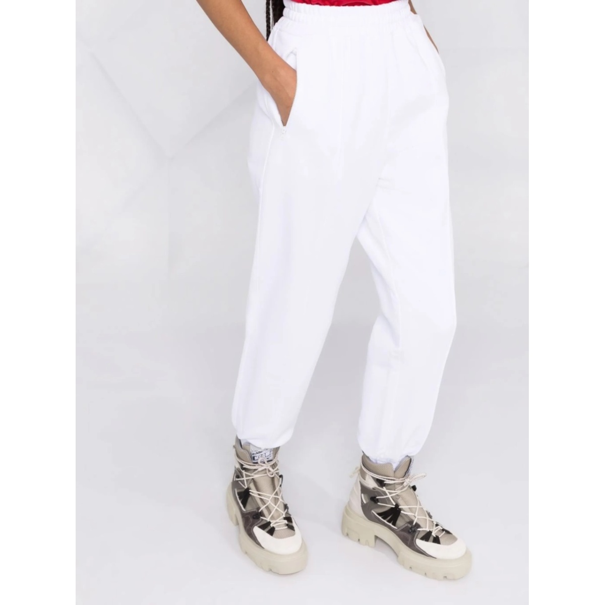 logo-print cotton joggers - Img 3