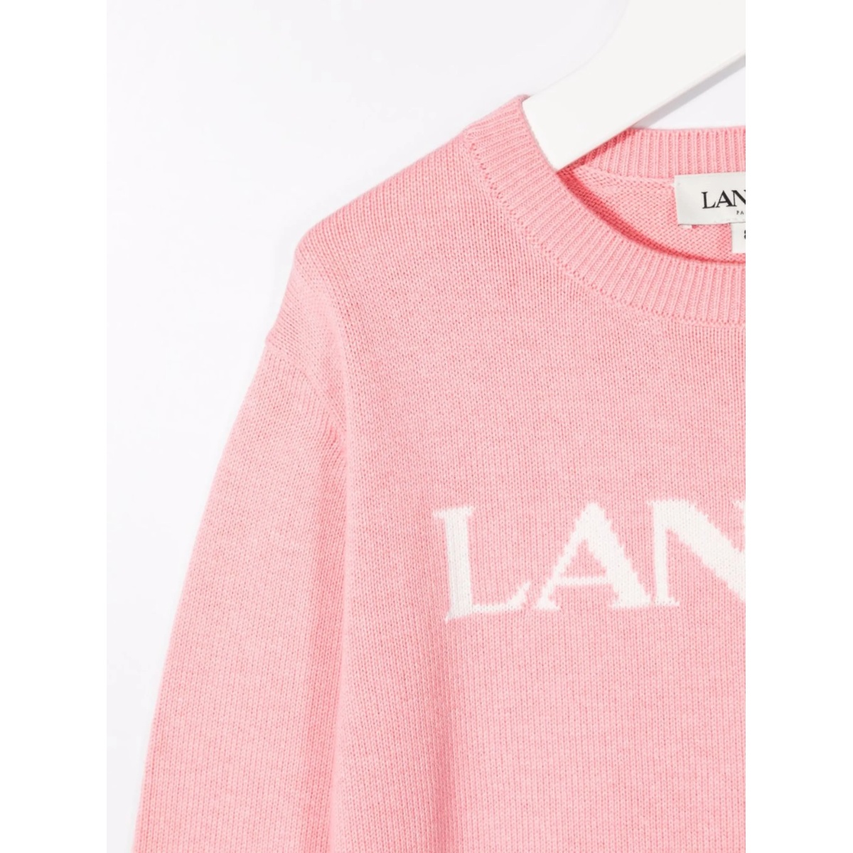logo-print crew neck sweatshirt - Img 3