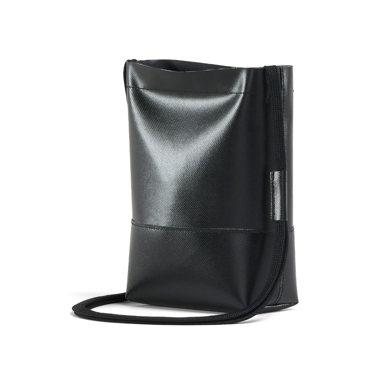 logo-print faux-leather crossbody bag - Img 3