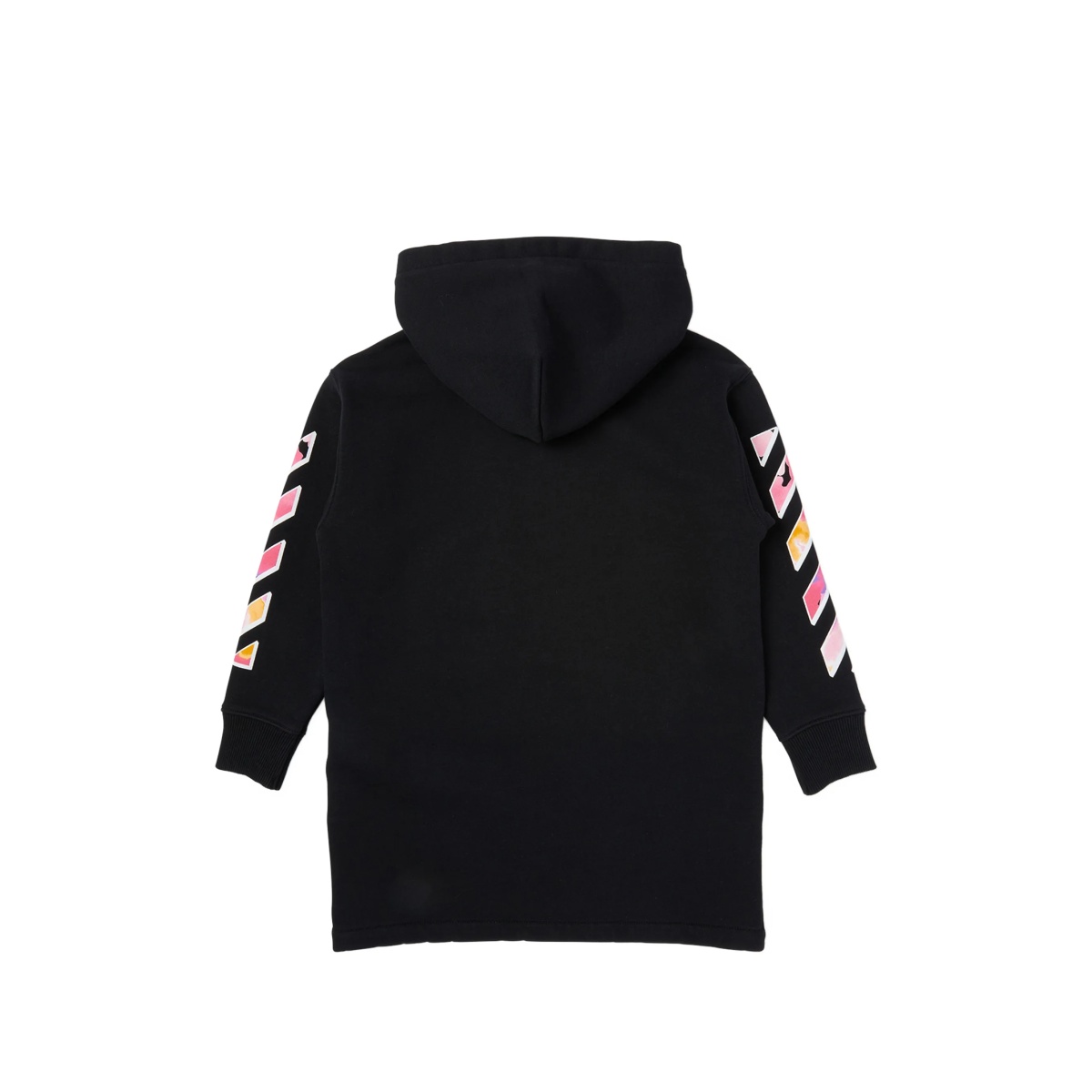 logo-print hooded dress - Img 2