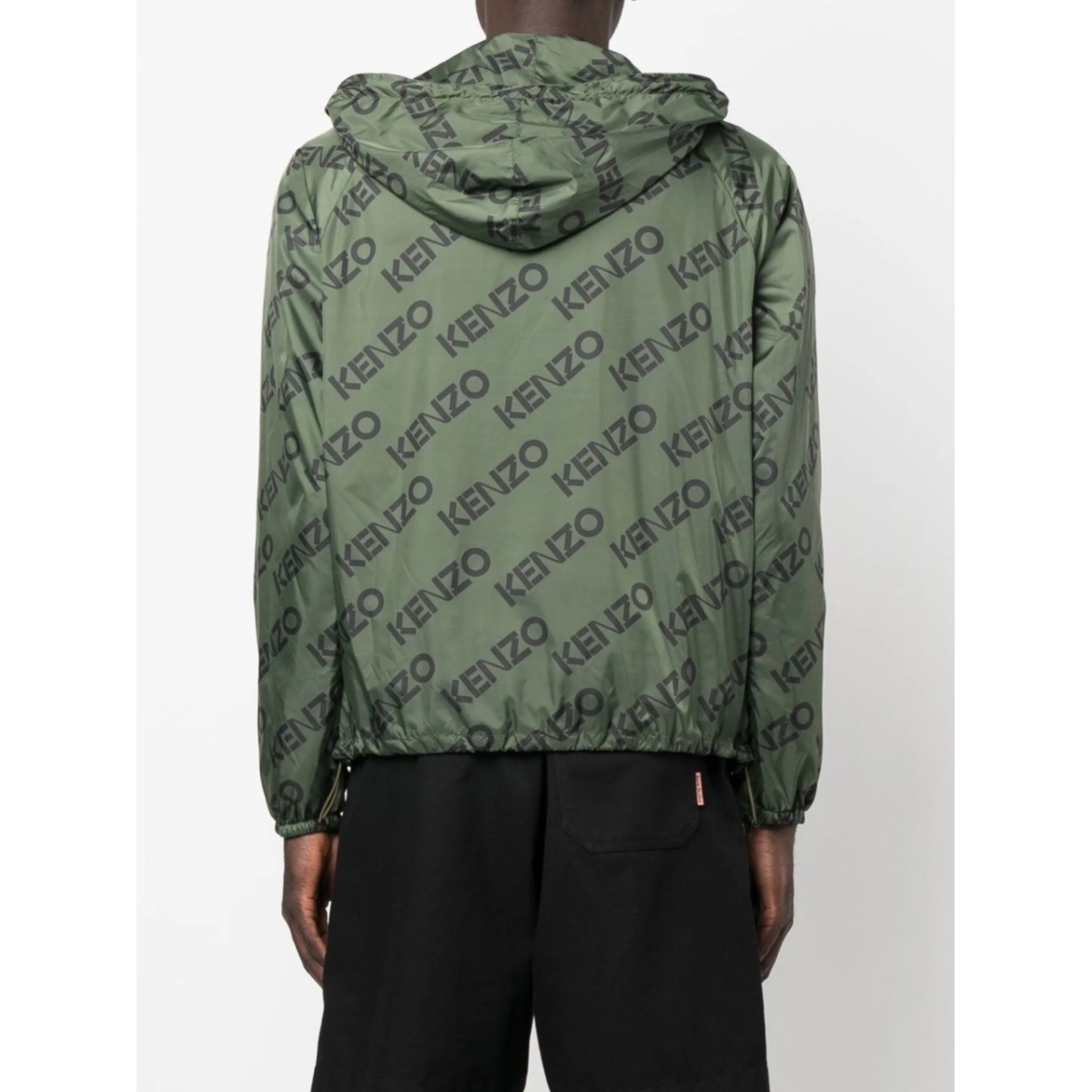 logo-print hooded jacket - Img 4