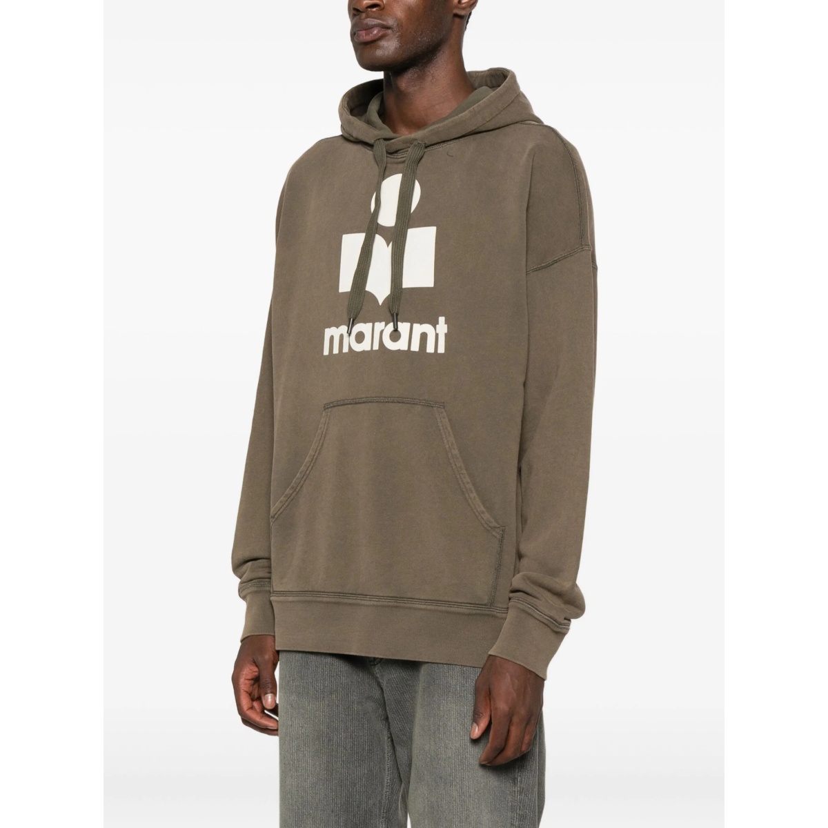 logo-print hoodie - Img 3