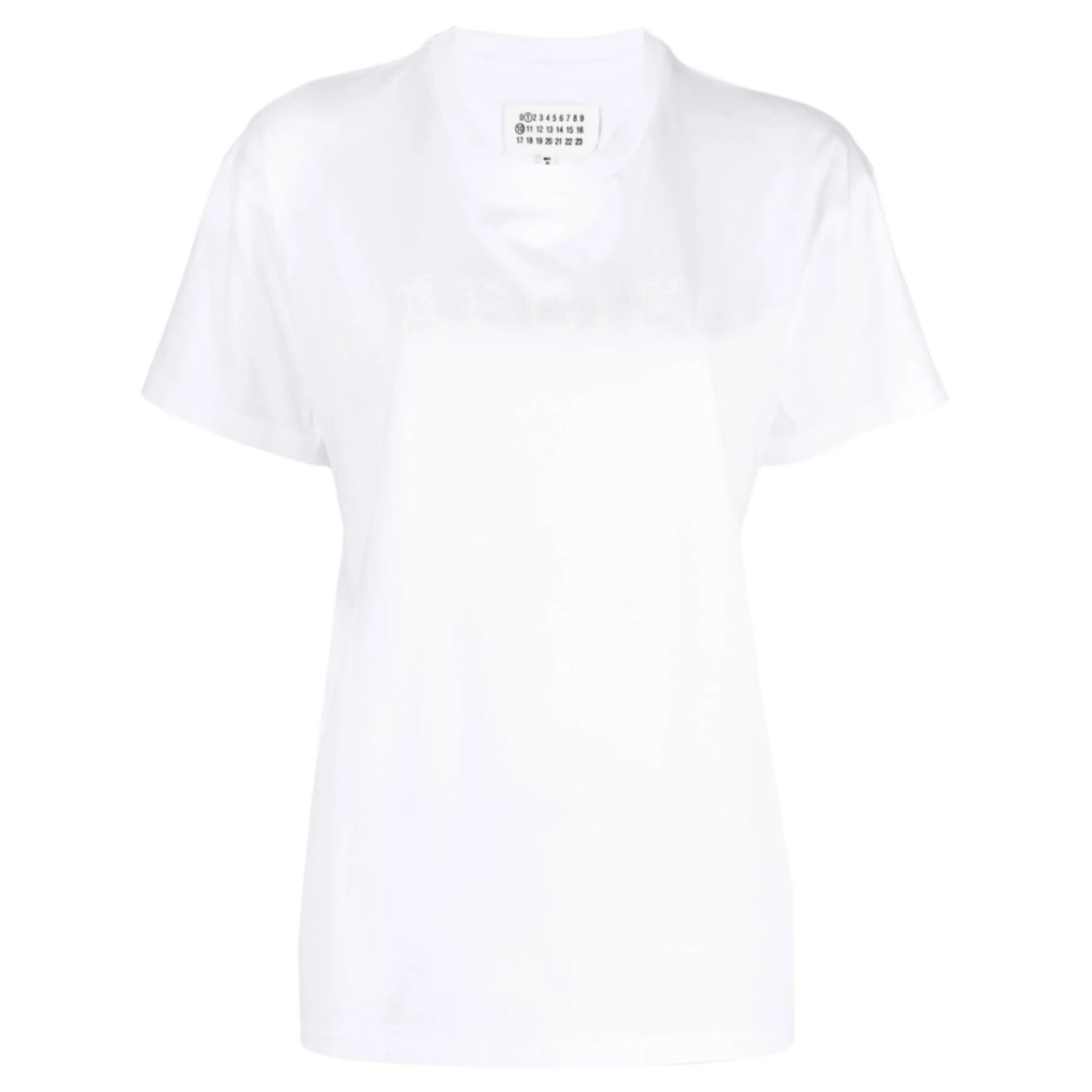 logo-print jersey T-shirt