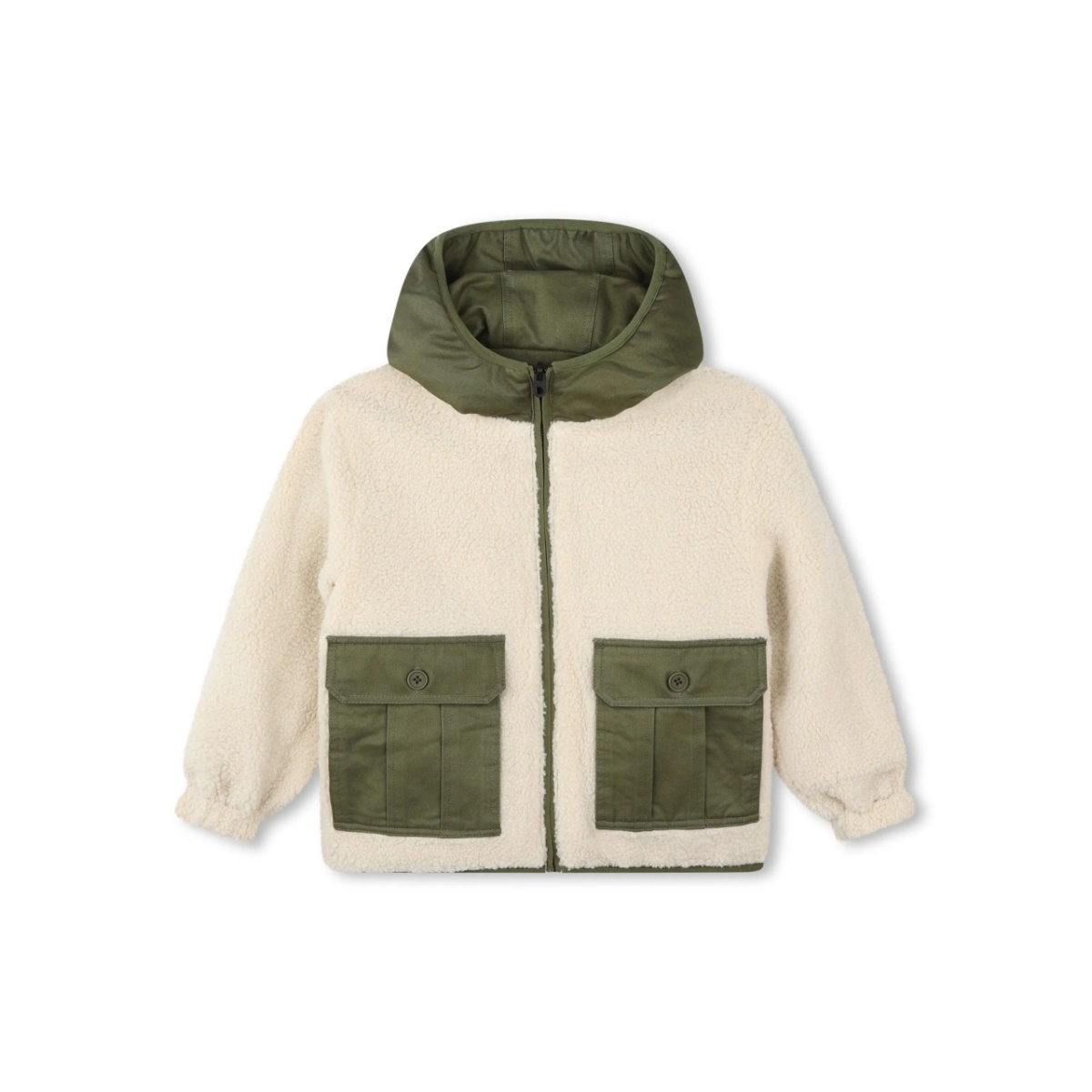 logo-print reversible bomber jacket