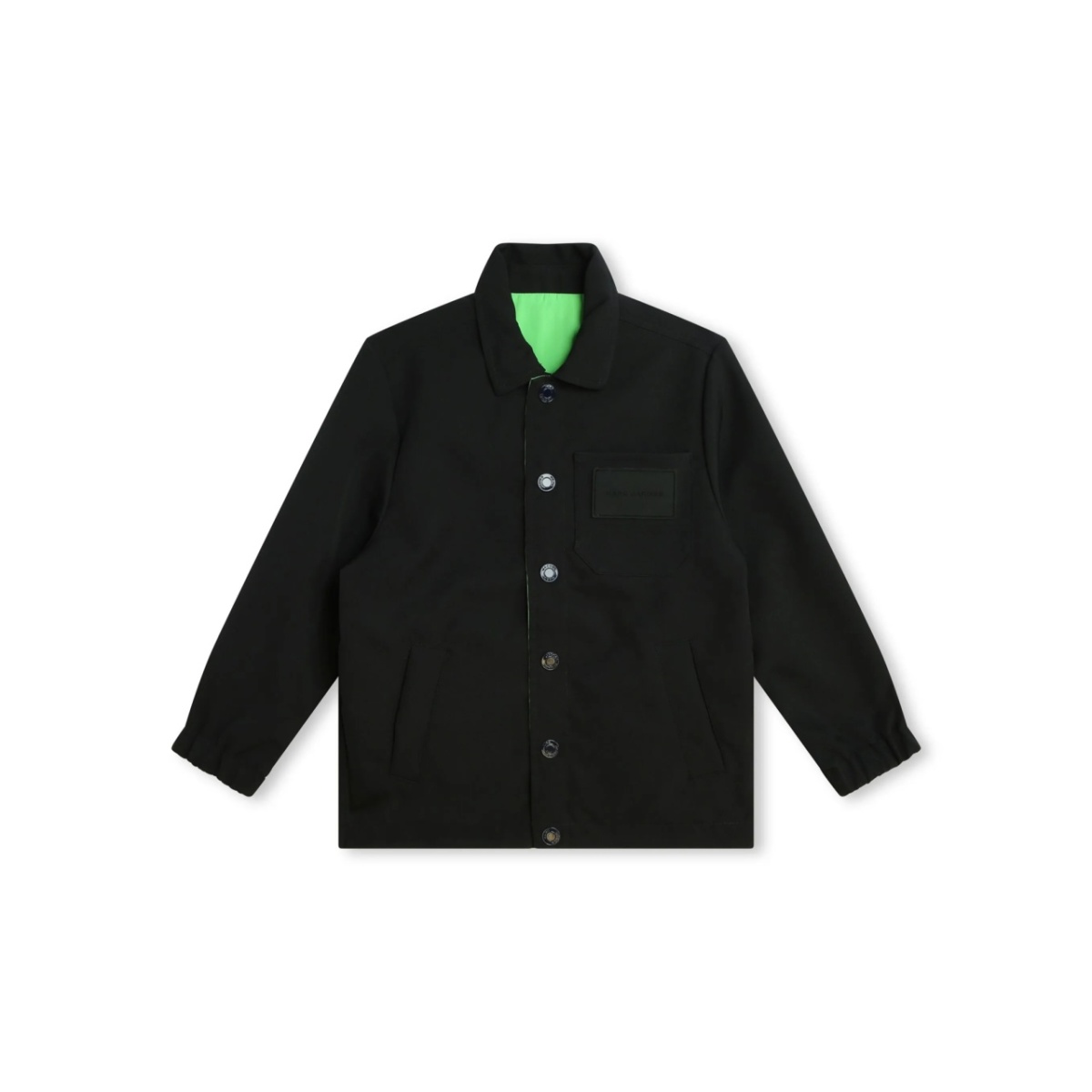 logo-print reversible jacket