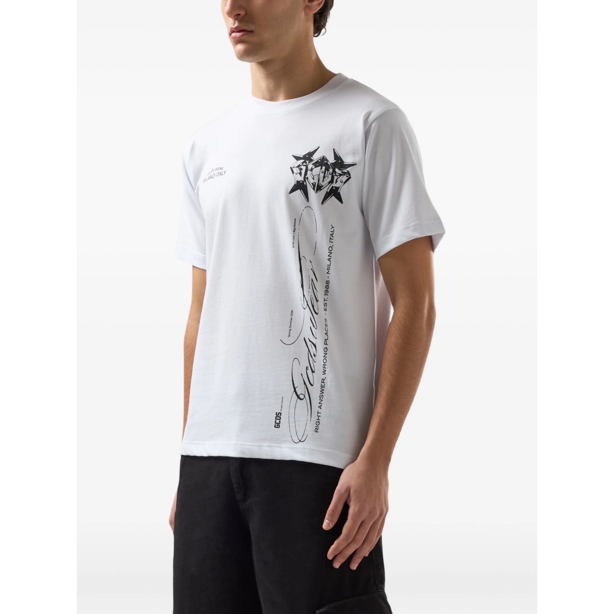logo-print short-sleeve T-shirt - Img 4