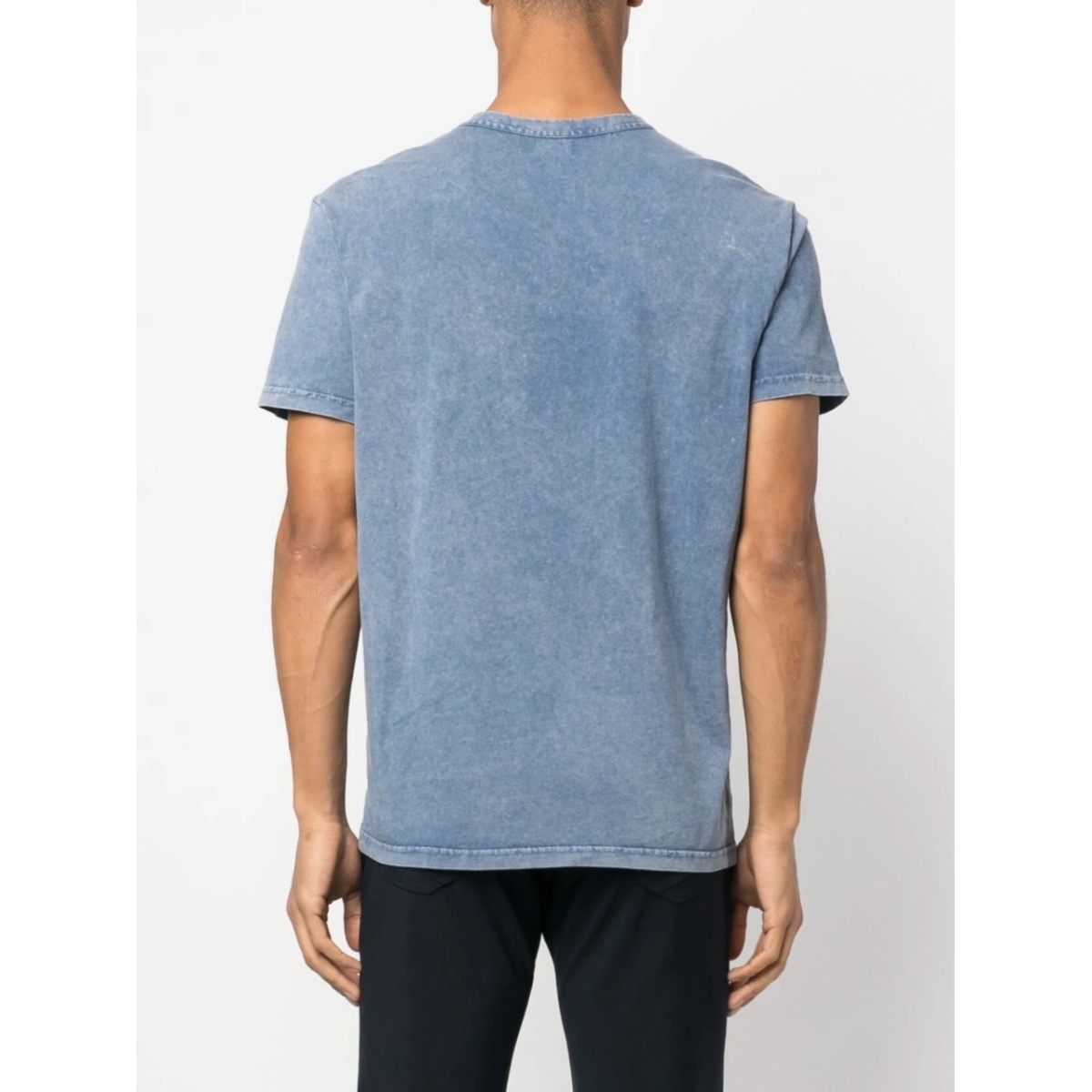 logo-print short-sleeved T-shirt - Img 4