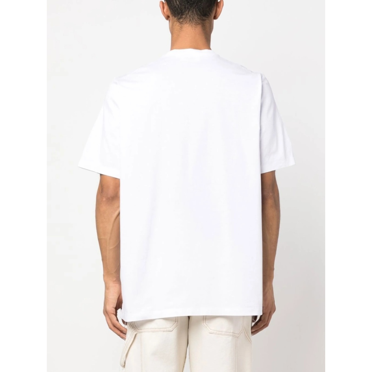 logo-print short-sleeved T-shirt - Img 4