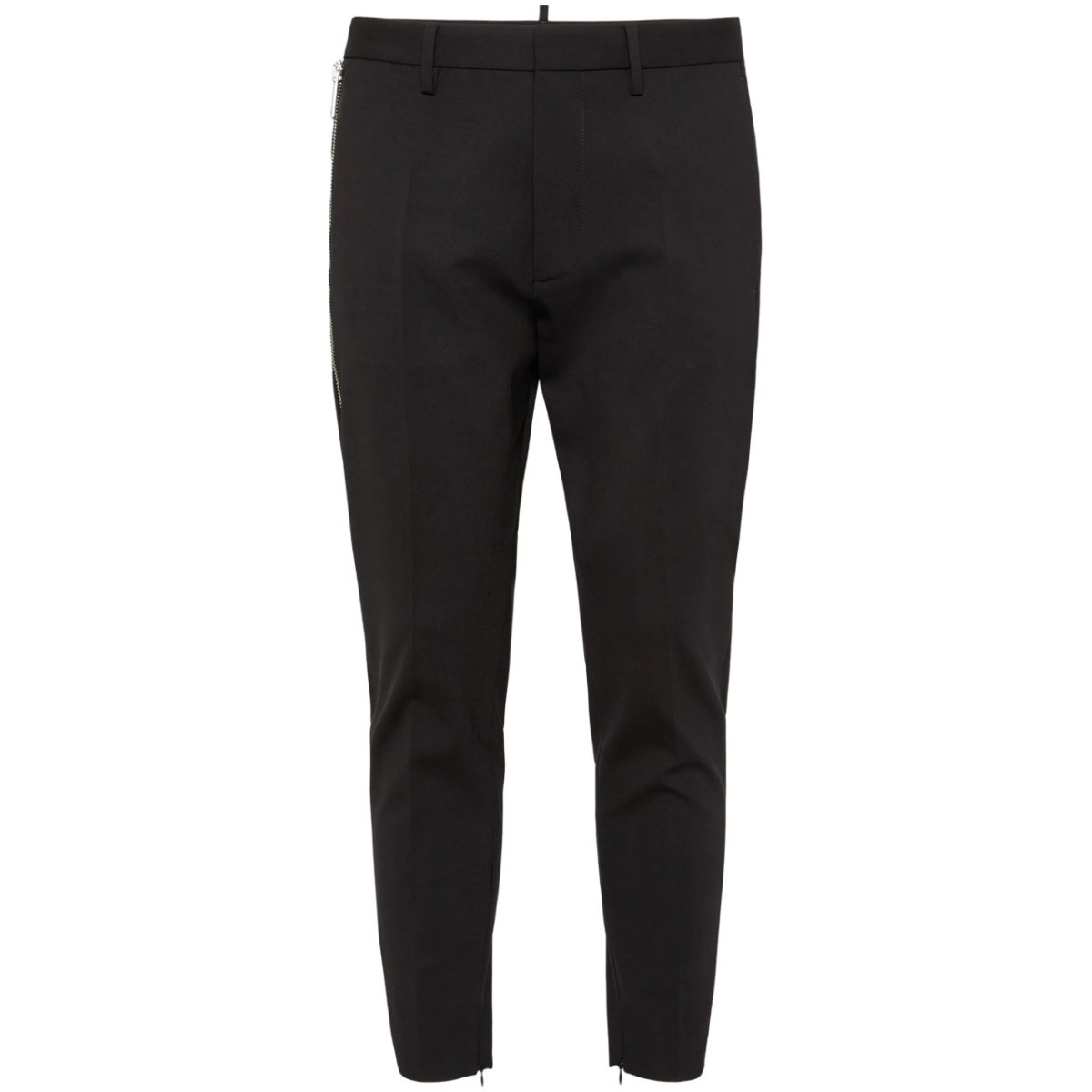 logo-print tapered trousers