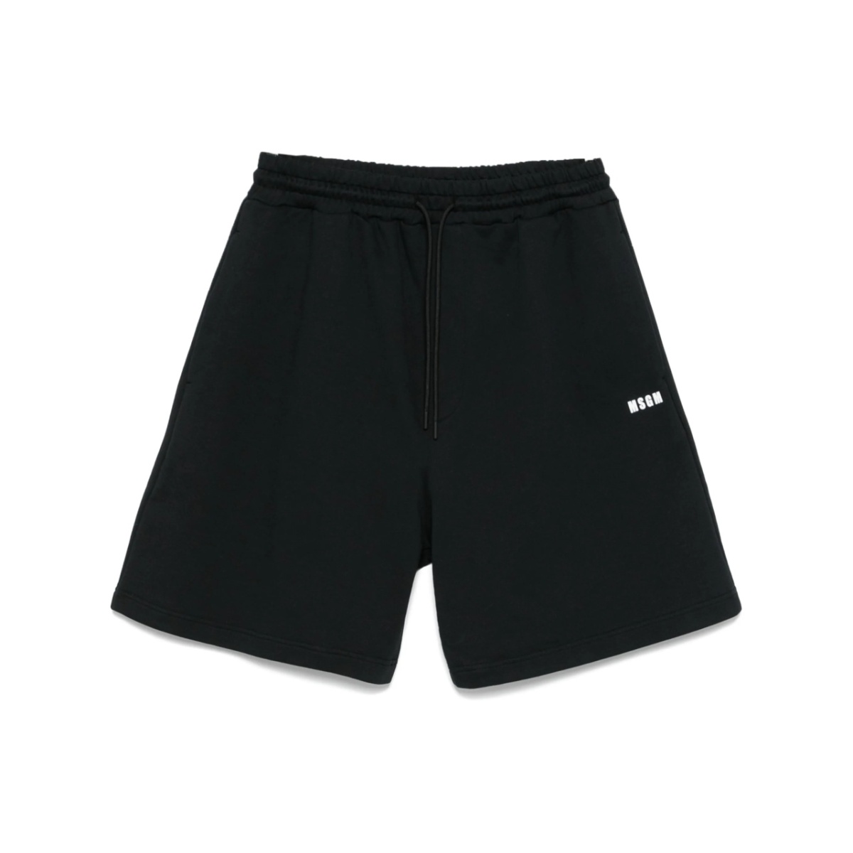 logo-print track shorts