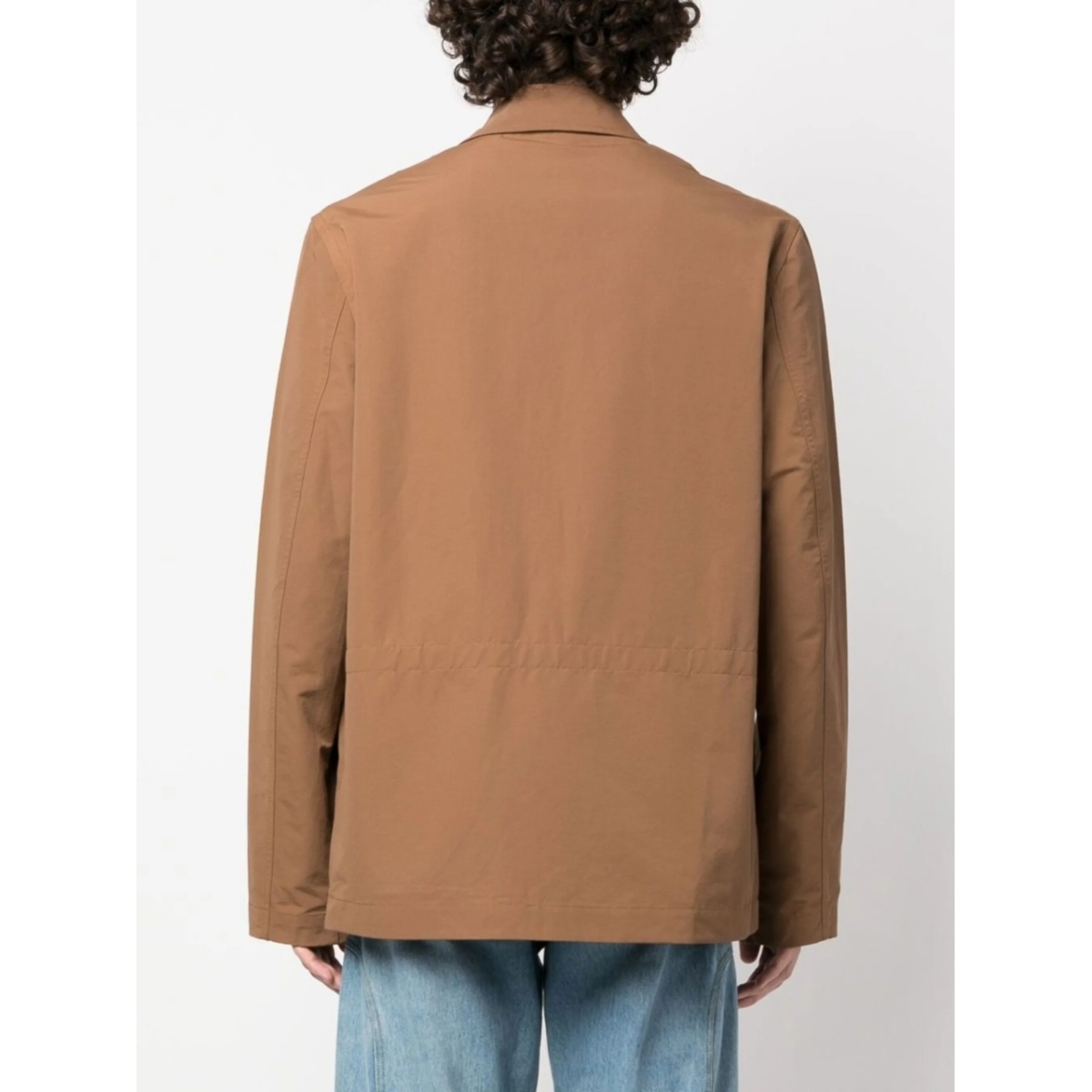 logo-print utility jacket - Img 4