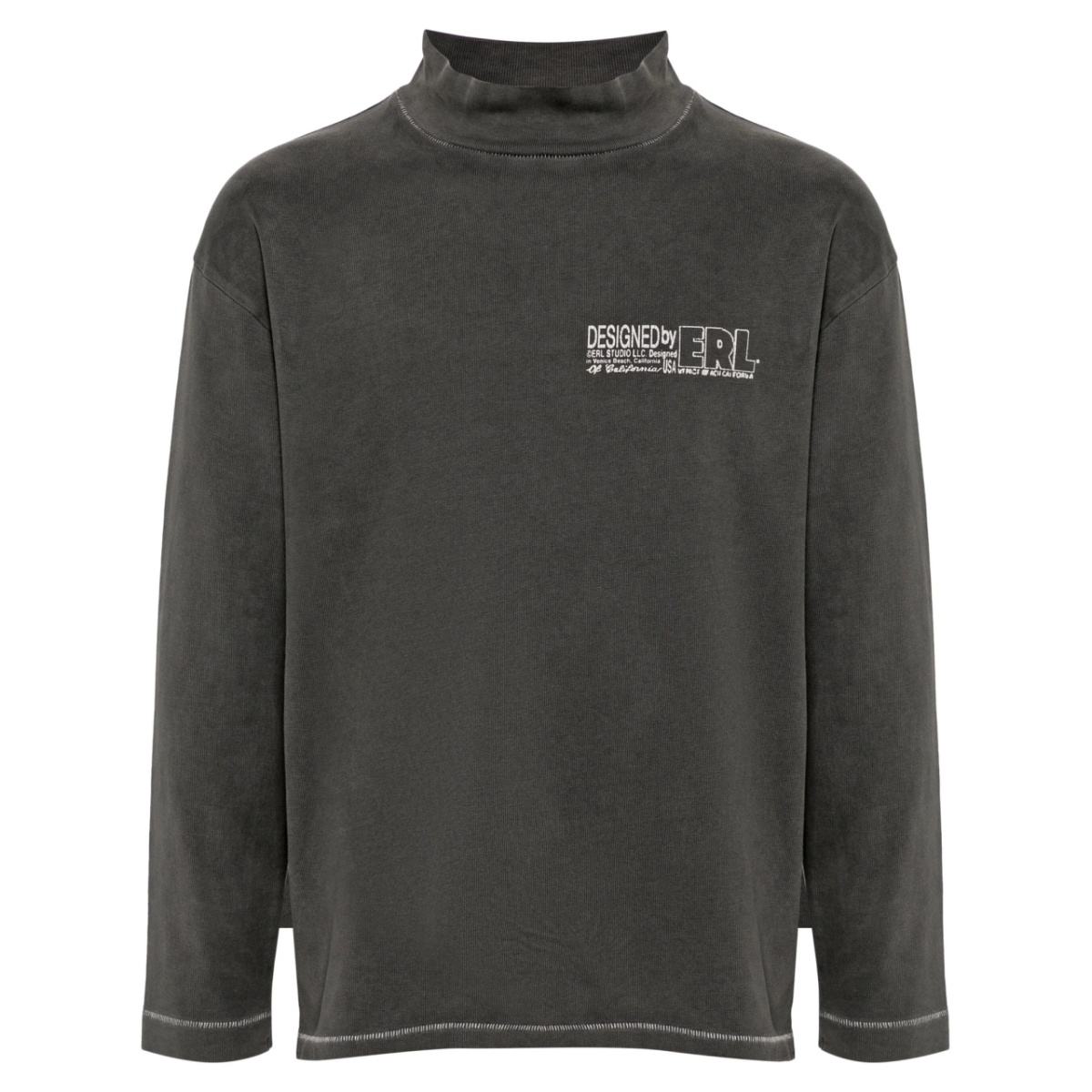 logo-printed longsleeved T-shirt