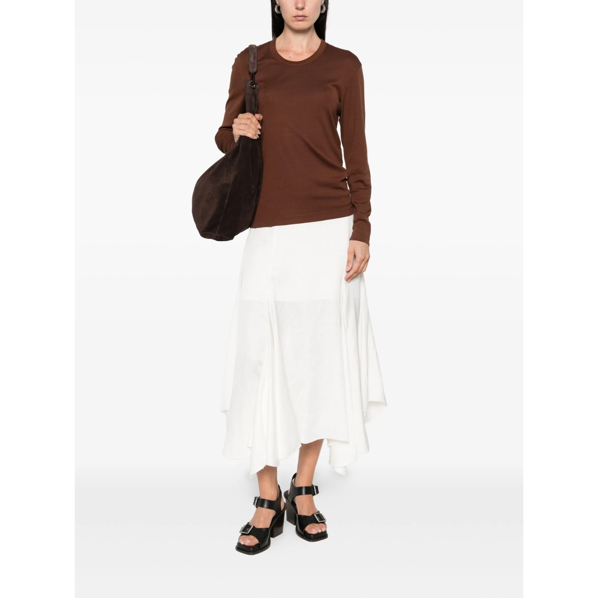 long-sleeve cotton T-shirt - Img 2