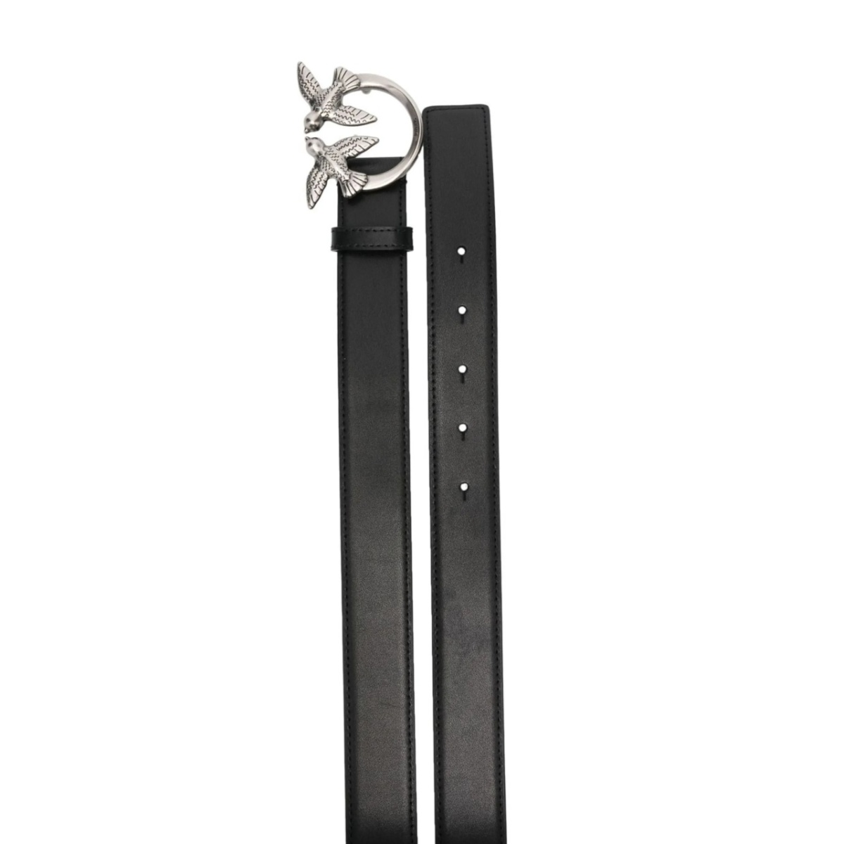 Love Berry logo-plaque leather belt - Img 2