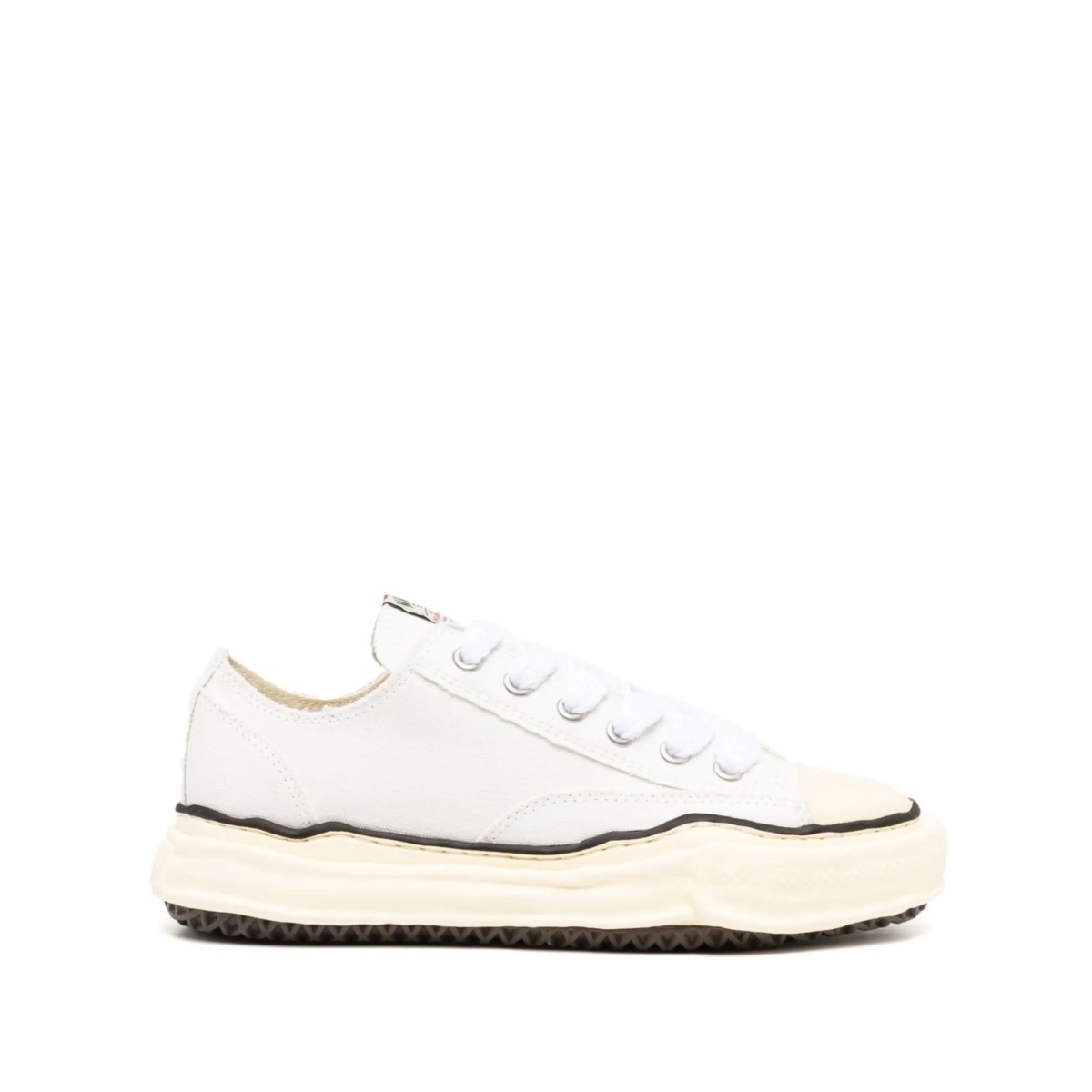 low-top canvas sneakers