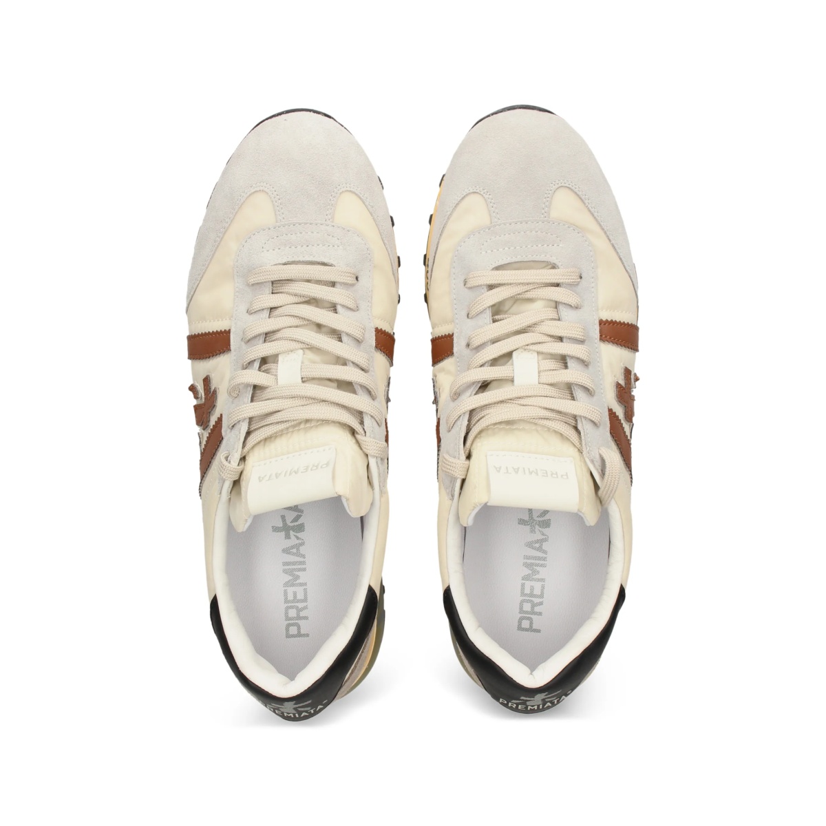 Lucy brown appliqué sneakers - Img 3