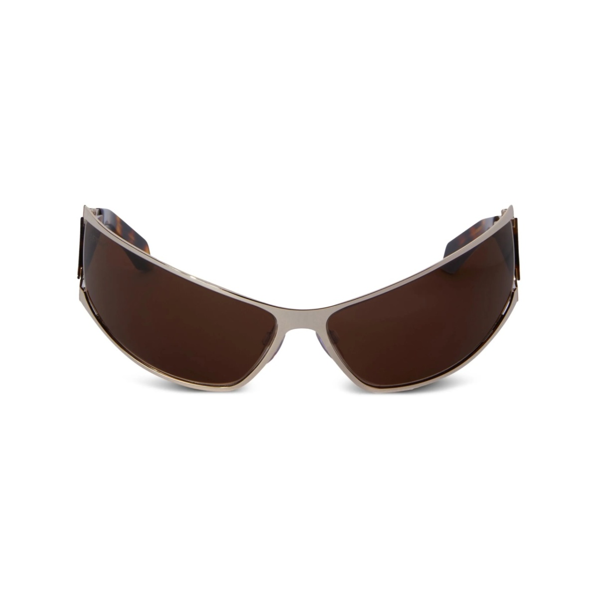 Luna tortoiseshell biker-style sunglasses
