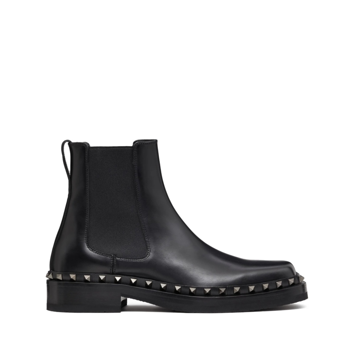 M-Way Rockstud leather ankle boots