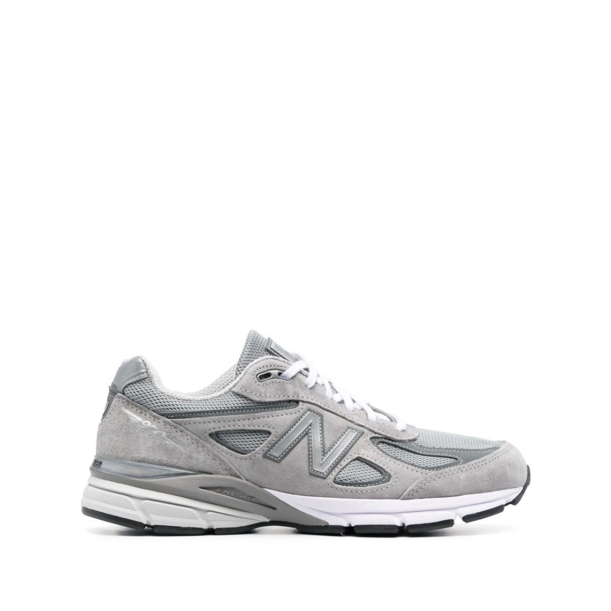 Made in USA 990v4 leather sneakers