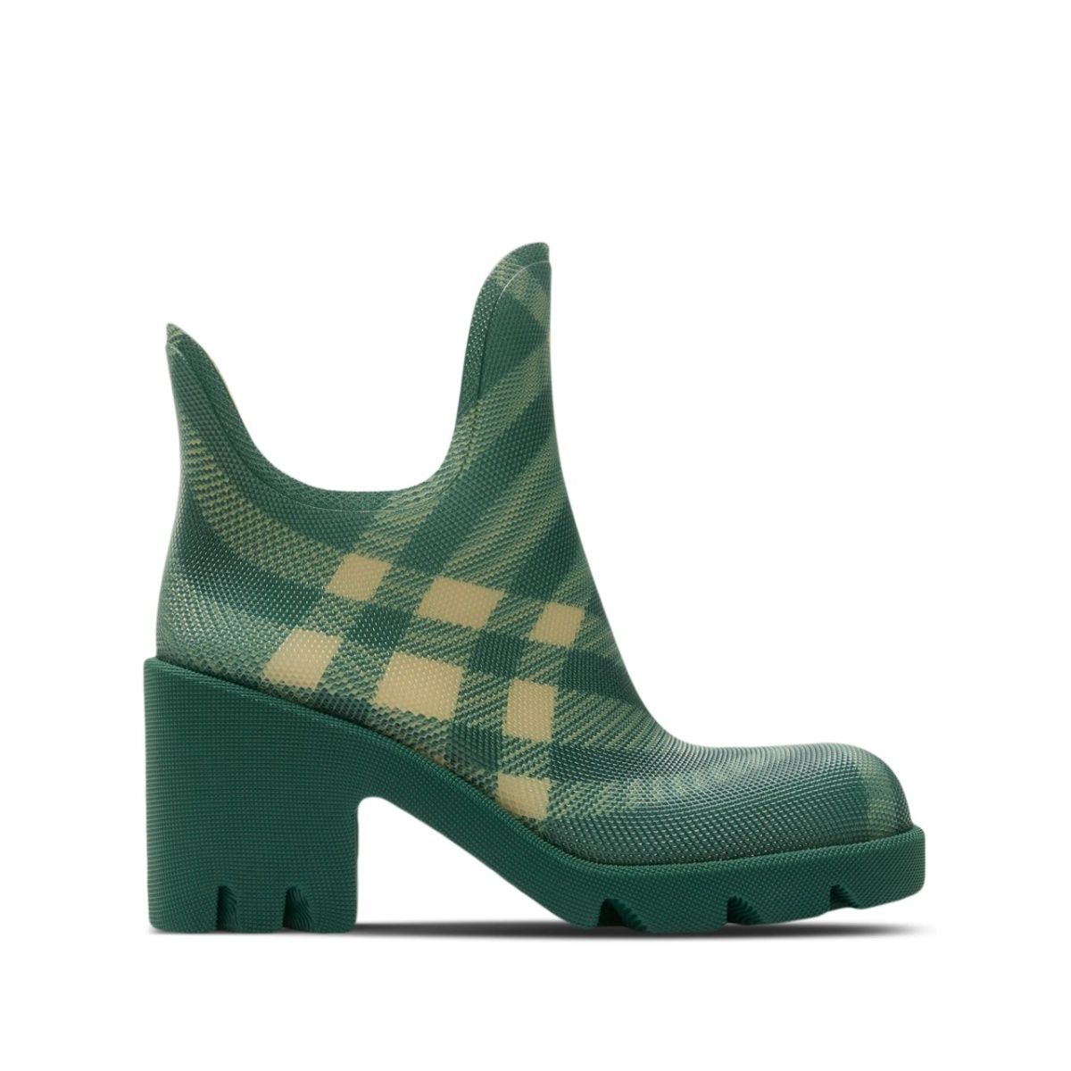 Marsh checked rubber boots