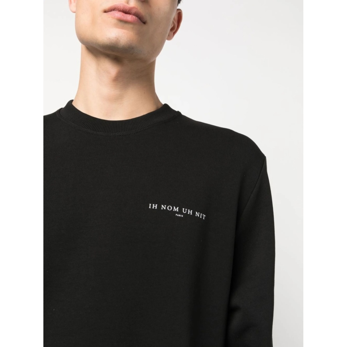 Mask-print crewneck sweatshirt - Img 5