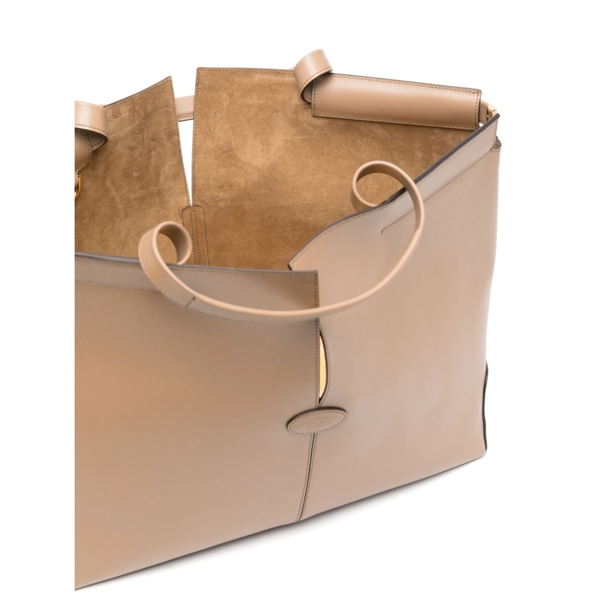 medium leather tote bag - Img 5