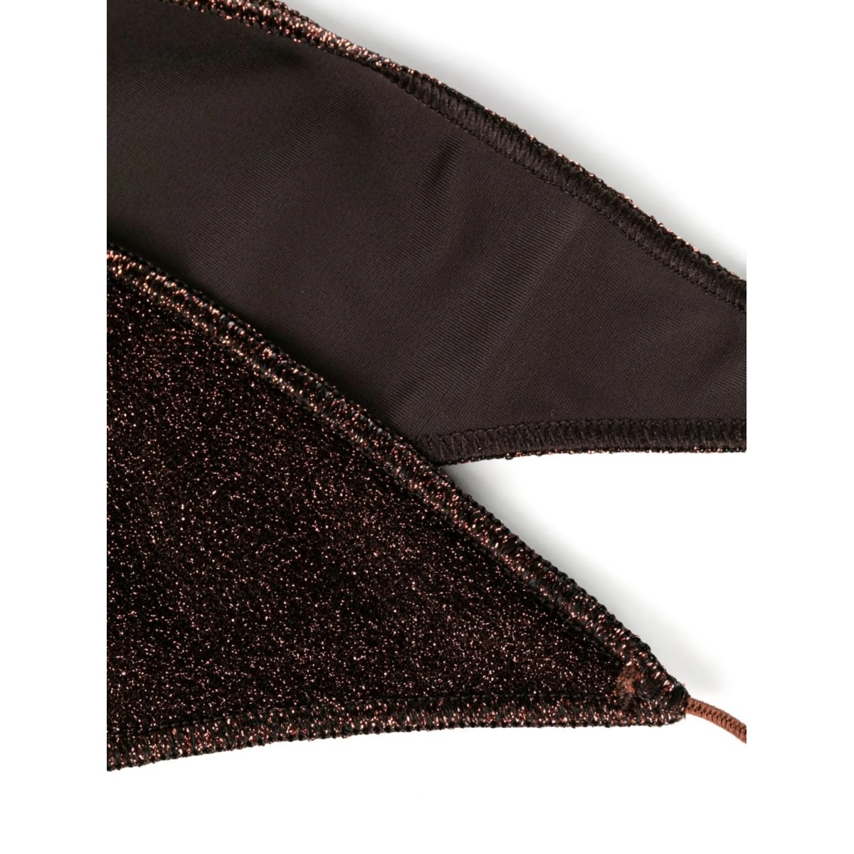 metallic-thread halterneck bikini - Img 4