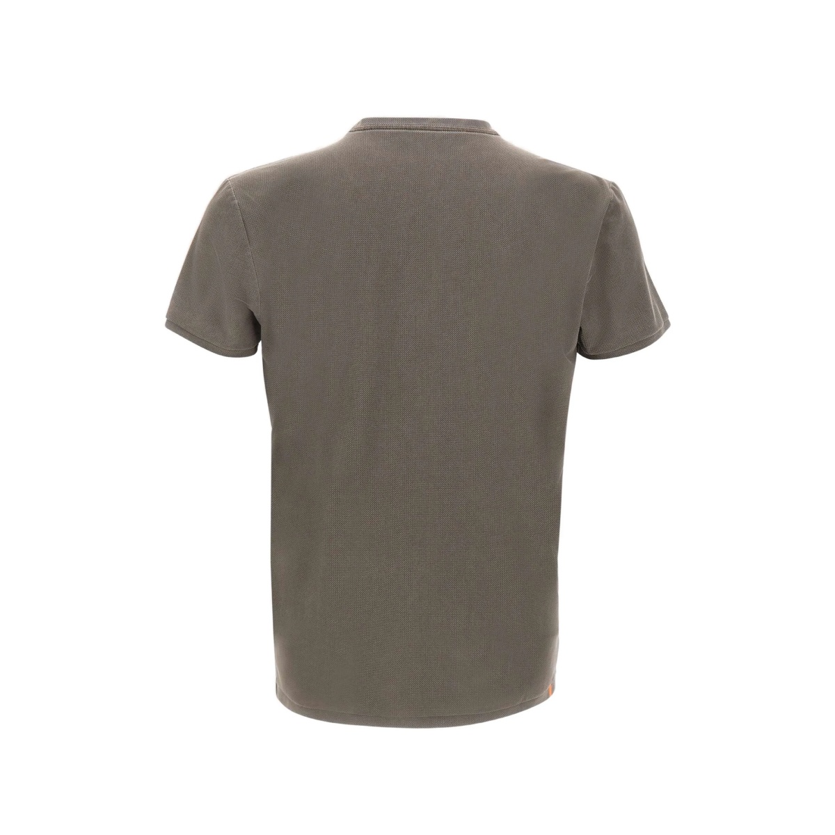 micro-piqué crew-neck T-shirt - Img 2