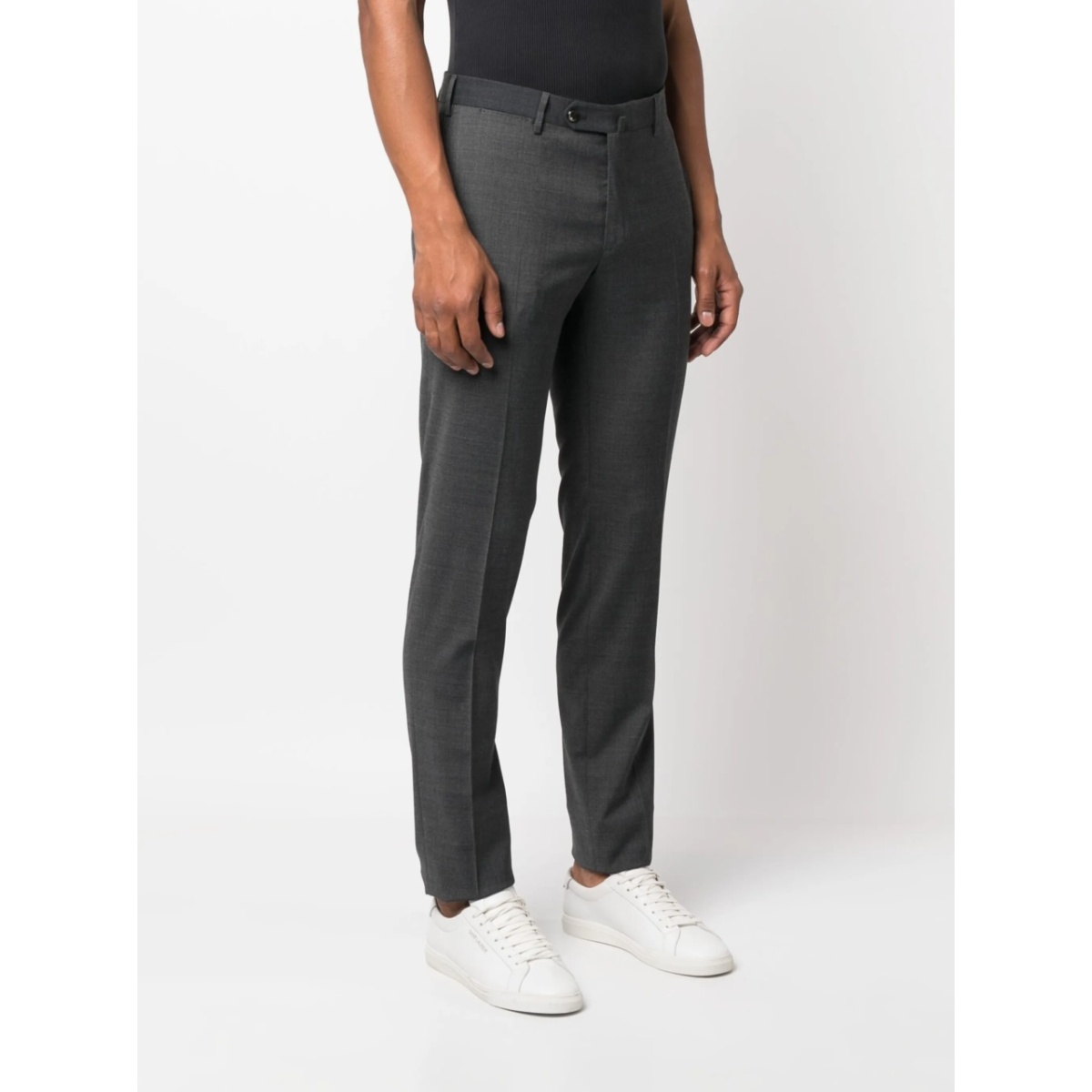 mid-rise tapered trousers - Img 3