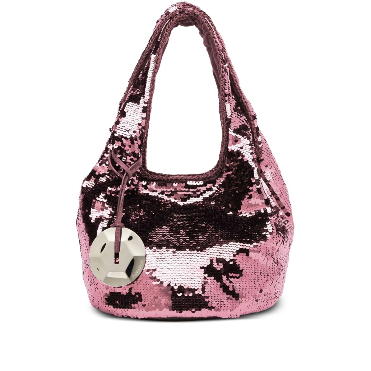 mini sequinned tote bag
