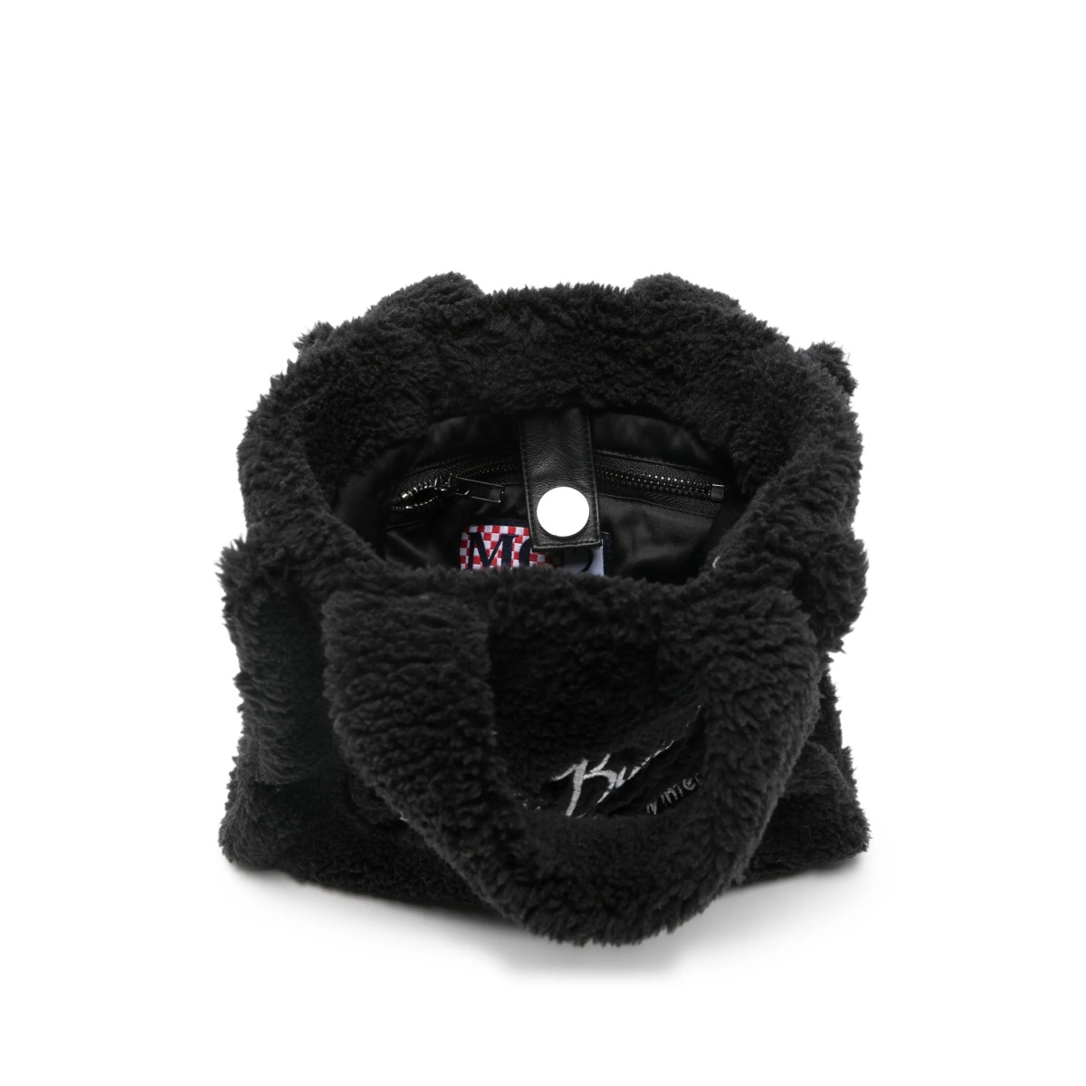 mini Vanity teddy embroidered tote bag - Img 5