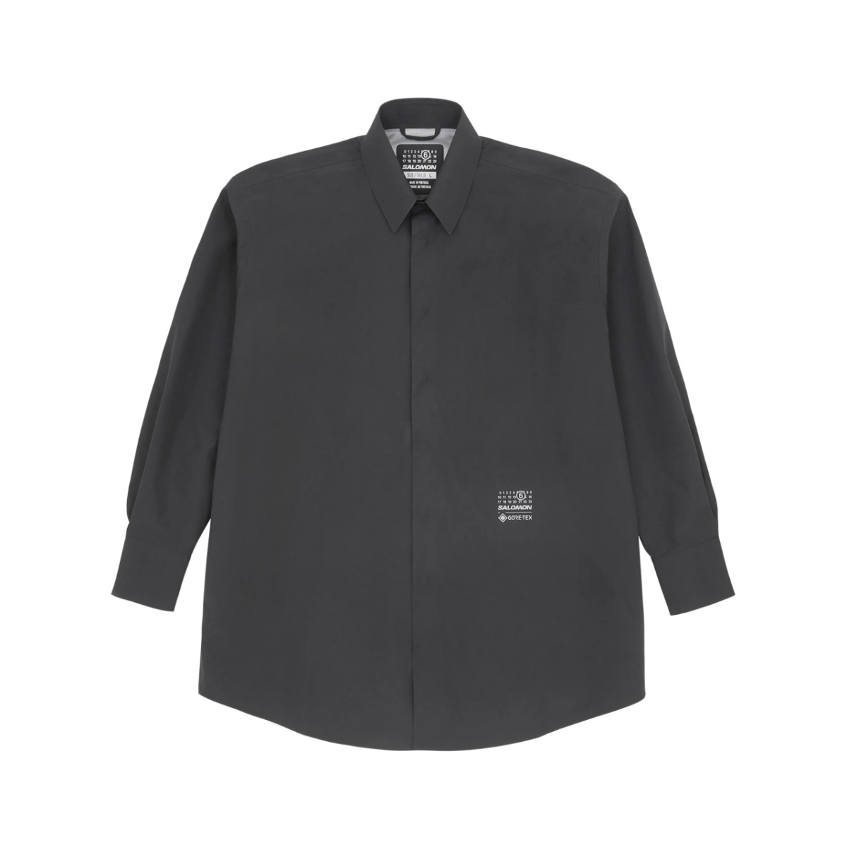 MM6 x Salomon numeric-print shirt