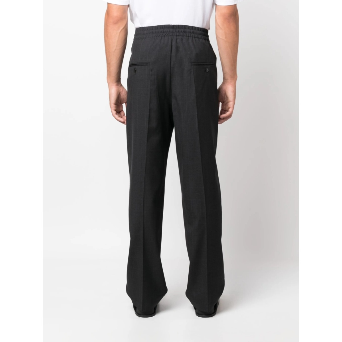 Nahili plaid wool trousers - Img 4