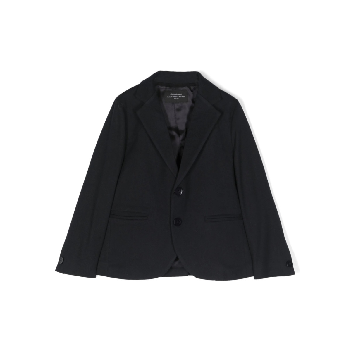 notched-lapels single-breasted blazer